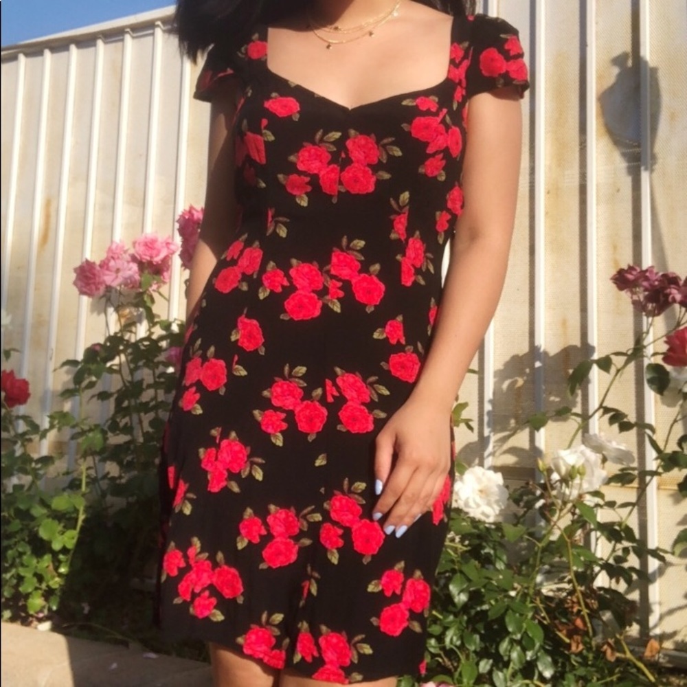 Kimchi Blue UO floral dress